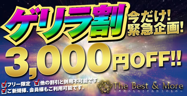 ゲリラ割引